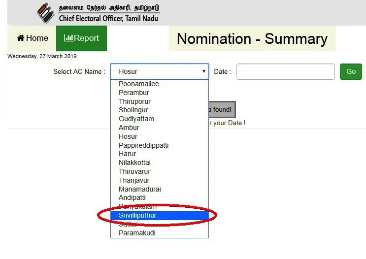 byelection in sriperumputhur?- Election commission Comedy